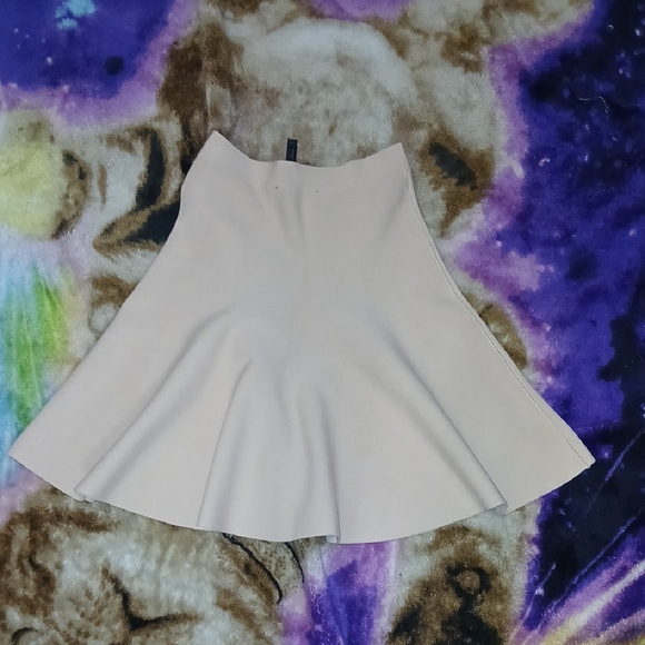 BCBG Nude Skater Skirt - Picture 4 of 4